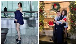 MC Bạch Lan Phương gặp sự cố dở khóc dở cười khi đưa con đi máy bay