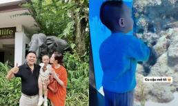 Bảo Thy khoe cảnh con trai cực năng động trong chuyến du lịch nước ngoài đầu tiên, lộ chi tiết đúng chuẩn 'đẻ thuê' 