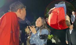 Mỹ Tâm ôm chầm người đàn ông đặc biệt dưới sân khấu: 'Bé lớn rồi nha!'