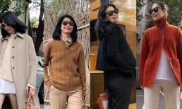 Trang phục theo phong cách quý cô đẹp và ngổ ngáo, hoàn hảo cho những cô gái trên 40 tuổi, mang lại cảm giác cao cấp