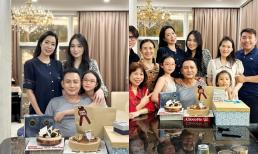 Trịnh Kim Chi tổ chức sinh nhật ấm cúng cho ông xã bên gia đình, còn nhắn nhủ lời ngọt ngào 