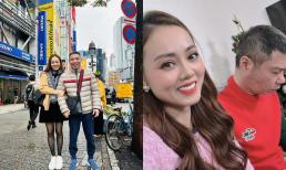 Bà xã Công Lý khoe ảnh cuối năm bên chồng, còn ẩn ý một điều liền bị nghi 'cô Đẩu' sắp tái xuất tại Táo Quân