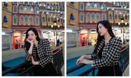 Hoa hậu Đỗ Mỹ Linh thả dáng cuối năm, lấy lại hẳn phong độ sau khi làm mẹ bỉm ở chi tiết này