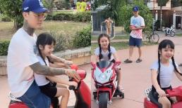 Đạt G gây sốt với khoảnh khắc bình dị bên các con của Cindy Lư, đủ hiểu mối quan hệ tốt đẹp cỡ nào