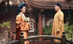 Trọn bộ ảnh cưới theo phong cách vương giả của Quang Hải và Chu Thanh Huyền 