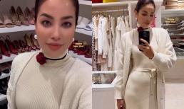 Phạm Hương đón năm mới với phong cách sang chảnh cùng nhan sắc lên hương, khoe cận một góc giàu có liền gây choáng