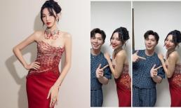 Hoa hậu Thùy Tiên tung loạt ảnh tỏa sáng khi làm MC tại VTV Awards, nhìn đến góc nghiêng lại 'mất điểm' vì chi tiết này 