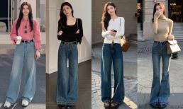 Chỉ cần nhìn trang phục phong cách Hàn Quốc bạn sẽ hiểu: 'áo ngắn + jeans' thời trang và khiến chân dài hơn