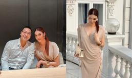 Lan Khuê đón sinh nhật ấm cúng bên ông xã, lộ một chi tiết như đang mang bầu lần 2 