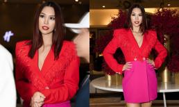 Siêu mẫu Hà Anh gây chú ý với vóc dáng hiện tại hậu thông báo mang thai, đứng giữa dàn mỹ nhân quốc tế vẫn nổi bần bật 