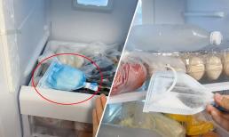 Bỏ một chiếc khẩu trang vào tủ lạnh, lợi ích khiến bất cứ ai cũng phải kinh ngạc