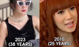 Lý Hải khoe quá trình thay đổi của bà xã theo từng năm, nhan sắc ngày một thăng hạng khiến fan khen nức nở