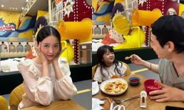 Trương Mỹ Nhân lộ diện ở những tháng cuối thai kì, tình trạng sức khoẻ thế nào?