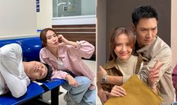 Huyền Lizzie tương tác cực tình với Mạnh Trường từ trong phim đến ngoài đời, netizen phải 'ghen' thay cho bà xã nam diễn viên