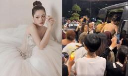 Người hâm mộ Trung Quốc vây kín xe tiễn Chi Pu ra về, hát vang một ca khúc tiếng Việt