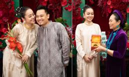 'Yêu nữ hàng hiệu' Vũ Hạnh Nguyên nhận quà khủng trong lễ ăn hỏi với nhạc sĩ Nguyễn Đức Cường 