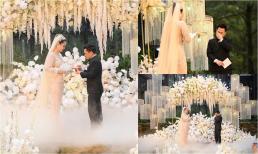 Nhạc sĩ Nguyễn Đức Cường bật khóc trong hôn lễ lãng mạn giữa rừng thông với ca sĩ Vũ Hạnh Nguyên