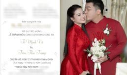 Yanbi 'chốt đơn' ngày lên xe hoa với bạn gái diễn viên kém 8 tuổi