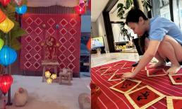 Bà xã Cường Đô La khoe không gian sống được trang hoàng khang trang, độ hoành tráng và tỉ mỉ gây sốt