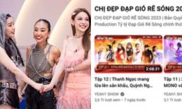 Ê-kip Chị đẹp đạp gió rẽ sóng 2023 phải gấp rút lên tiếng xin lỗi khán giả vì sự cố này