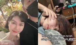 Diễn viên Hương Giang khoe khoảnh khắc được bạn trai chăm sóc ân cần, dân mạng rần rần thích thú