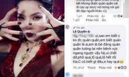 Bị netizen mỉa mai trước thềm Chung kết Chị Đẹp Đạp Gió Rẽ Sóng, Lệ Quyên đáp trả cực gắt