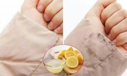 Áo phao bị mốc mang ngâm ngay với thứ nước này, vừa sạch mà tiết kiệm được kha khá tiền