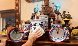 Lau dọn ban thờ cuối năm, bạn đã biết nên dùng tro hay dùng cát để cho vào bát hương?