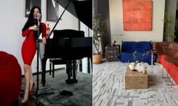 Hồng Nhung khoe không gian phòng nhạc họa mới, đơn giản nhưng rất có gu 