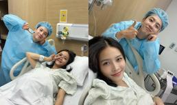 Trương Mỹ Nhân trước giờ G sinh nở: Được ông xã Phí Ngọc Hưng kề cận, nhan sắc gây chú ý 