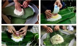 Cách gói bánh chưng ngon, học ngay cho Tết này