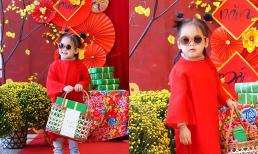 Bảo Thanh cho ái nữ lên sóng: Cô bé diện áo dài cực yêu, nay còn biết tạo biểu cảm 'ngầu' khiến mẹ thốt lên câu này 