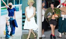 Khoảnh khắc thời trang sân bay gây choáng và hài hước nhất của thần tượng Kpop