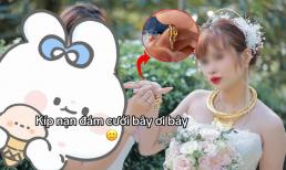 Vàng tăng giá, cô dâu tá hỏa khi bạn thân mừng cưới nhẫn giả chỉ đeo vài hôm đã 'bay màu' 