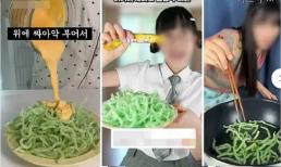 Xu hướng mới của giới trẻ Hàn Quốc: Ăn 'tăm chiên thân thiện với môi trường”. Bác sĩ cảnh báo: Nguy cơ gây hại cho sức khỏe rất cao!