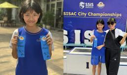 Bà xã Bình Minh tự hào khoe thành tích của con gái, tiết lộ cô bé đã vượt kỷ lục của bản thân 