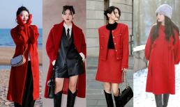 Cuối năm rồi, “đỏ” là màu thời thượng, chỉ cần “copy” những mẫu trang phục này là đủ 