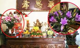 Nên hay không nên cắm hoa ly trên bàn thờ ngày Tết?