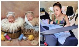 Hạnh Sino gây sốt với visual rạng rỡ sau khi sinh con, thoải mái khoe diện mạo 2 nhóc tì