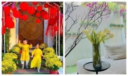 Hồ Ngọc Hà trang hoàng biệt thự triệu đô đón Tết, nhìn cách chăm chút từng chi tiết đủ hiểu bộn tiền