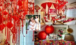 Cựu mẫu Thúy Hạnh khoe biệt thự hoành tráng trang trí đỏ rực, tiết lộ phải ăn Tết xa nhà vì điều này
