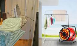 Những ngày trời nồm ẩm, nếu trong nhà không có máy sấy, đây là cách để quần áo nhanh khô và không bị hôi