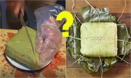 Cắt bánh chưng bằng lạt hay bằng dao mới đúng: Câu trả lời khiến tất cả bất ngờ, hóa ra bao năm nay vẫn làm sai