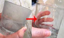 5 cách làm sạch ly thủy tinh bị ố, trong thoáng chốc đã trắng sáng như mới cho ngày Tết