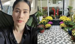 Ngắm tổ ấm của Thân Thúy Hà trước thềm năm mới: Góc nào cũng tràn ngập hoa, nhiều chi tiết được chú ý 
