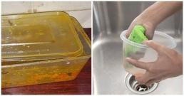 Đồ nhựa bị ố, xỉn màu chỉ mẹo làm sạch đơn giản 