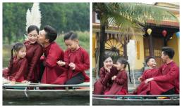 'O Sen' Ngọc Mai gác công việc cùng hai con về quê đón Tết, tiết lộ cảm xúc về một năm thị phi