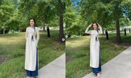 Hoa hậu Ý Nhi lộ diện trong năm mới ở xa nhà, một hành động ghi điểm đậm 