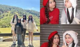 Bà xã Quyền Linh xả kho loạt ảnh du xuân cùng gia đình, Lọ Lem và Hạt Dẻ chiếm spotlight