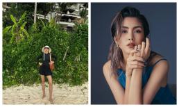 Tăng Thanh Hà đưa cả nhà ra biển dịp đầu năm, nàng ngọc nữ khoe hình thể cực xịn